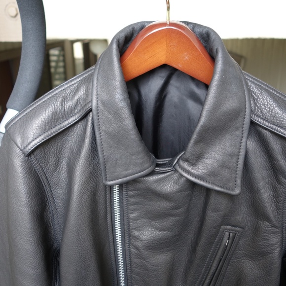 Rick Owens 2014 Stooges Heavy Calf Leather Jacket LCW - Picture 8 of 15